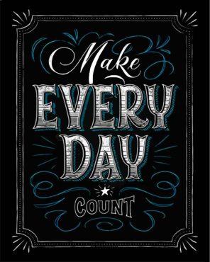Make Every Day Count Paint by numbers