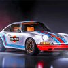 Porsche Car Racing Paint by numbers