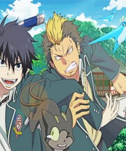 Rin Okumura And Suguro Paint by numbers