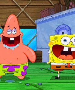 SpongeBob-And-Patrick-Star-paint-by-numbers