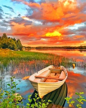 aesthetic-lakeside-boat-paint-by-numbers