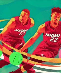 miami-heat-players-art-paint-by-numbers