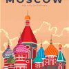 Moscow Russia Paint by numbers