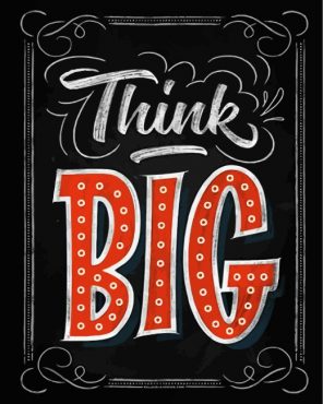 Think Big Paint by numbers