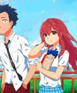 A Silent Voice paint by numbers