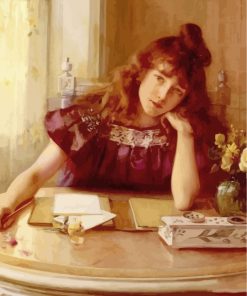 Albert-lynch-the-letter-paint-by-numbers
