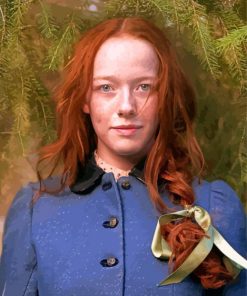 Amybeth McNulty Anne Shirley paint by numbers