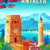 Antalya Turkey paint by numbers
