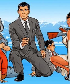 Archer-tv-show-paint-by-numbers