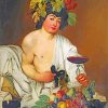 Bacchus Caravaggio paint by number