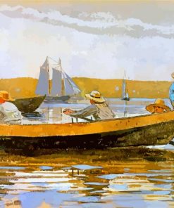 Boys In A Dory Winslow Homer paint by number