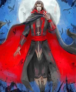 Castlevania Dracula paint by number