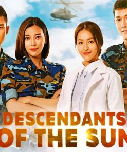 Descendants of the Sun Serie paint by numbers