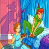 Disney Peter Pan And Wendy Darling paint by number