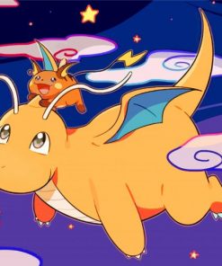 Dragonite-paint-by-number