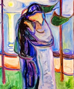 Edvard Munch The Kiss Paint By Numbers