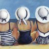 Ladies On The Beach paint by numbers