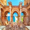 Hadrians Gate Antalya paint by number
