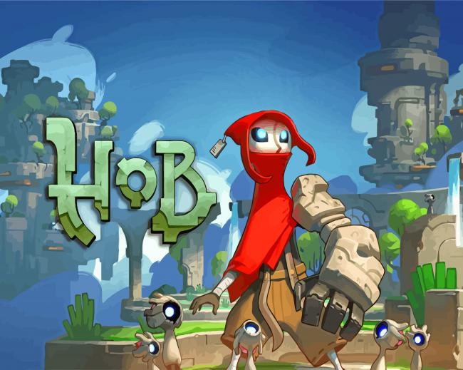 Hob Video Game paint by number