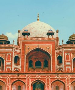 Humayuns-Tomb-india-paint-by-numbers