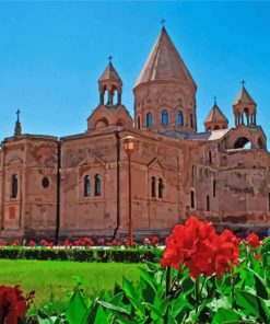 Mother See Of Holy Etchmiadzin Cathedral Armenia Paint By Number