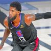 Player Paul George paint by number