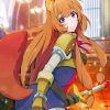Raphtalia The Rising of the shield hero paint by number