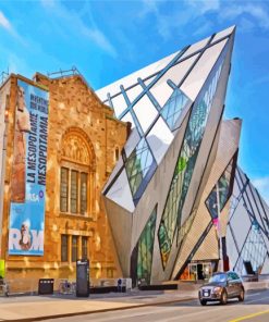 Royal Ontario Museum Toronto Canada paint by number
