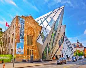 Royal Ontario Museum Toronto Canada paint by number