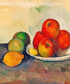 Still Life With Apples Paul Cezanne paint by numbers