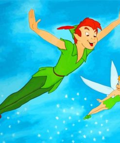 The Adventures of Peter Pan paint by number