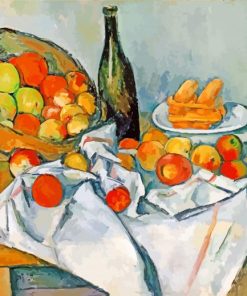 The Basket of Apples Paul Cezanne paint by numbers