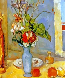 The Blue Vase Paul Cezanne paint by numbers