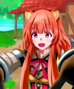 The Rising Of The Shield Hero Raphtalia paint by number