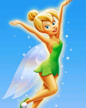 Tinkerbell Peter Pan paint by number