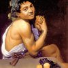 Young Sick Bacchus By Caravaggio Paint By Number