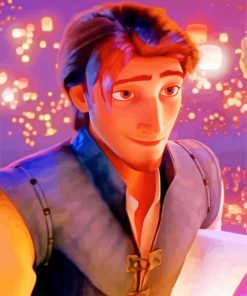 Aesthetic Flynn Rider paint by numbers
