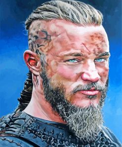 Aesthetic Ragnar paint by number