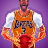anthony-davis-lakers-Art-paint-by-numbers
