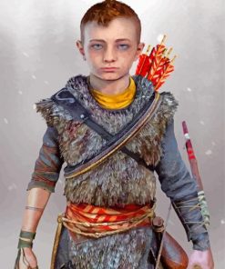 Atreus God Of War Game Paint By Number