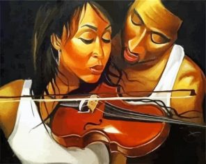 black-couple-paint-by-number