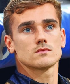Cute ﻿Antoine Griezmann Player Paint By Numbers