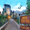 Dracula Castle Hotel Transylvania paint by number