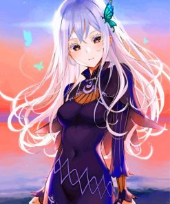 echidna re zero paint by numbers