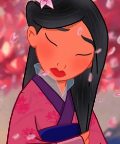 Hua Mulan paint by numbers