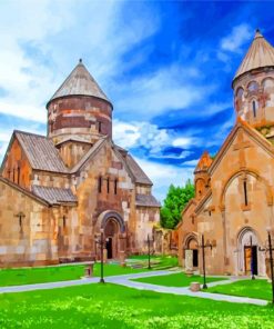 Kecharis Monastery Armenia Paint By Numbers