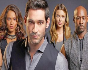 Lucifer Characters paint by numbers