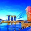 Merlion Park Singapore Paint by number