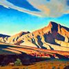 Mountains Maynard Dixon Paint by numbers