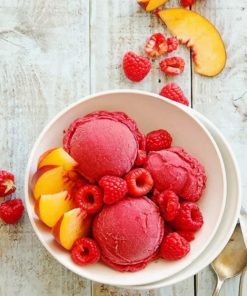 raspberry-And-peach-Ice-Cream-sorbet-paint-by-number